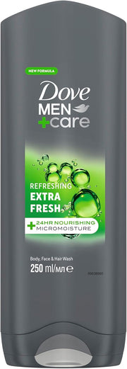 Men Care Refreshing Extra Fresh Body,Face & Hair Wash