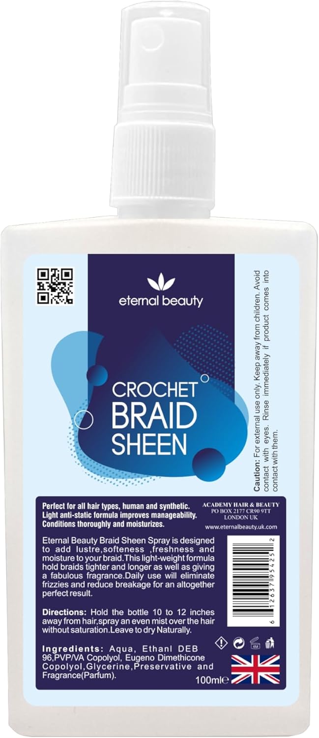 Crochet Braid Sheen Spray