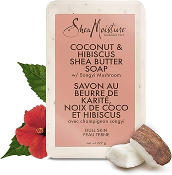 Coconut & Hibiscus Shea Butter Soap With Songyi  Mushroom Dull Skin
