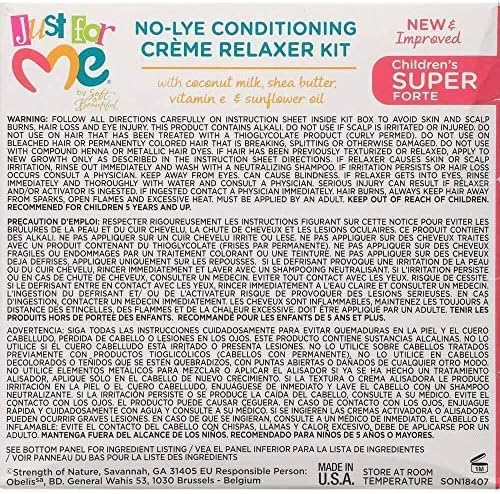 No Lye Conditioning Hair Relaxer Kit