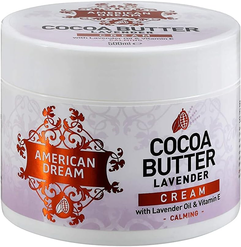 Cocoa Butter Lavender Cream With Lavender Oil & Vitamin E