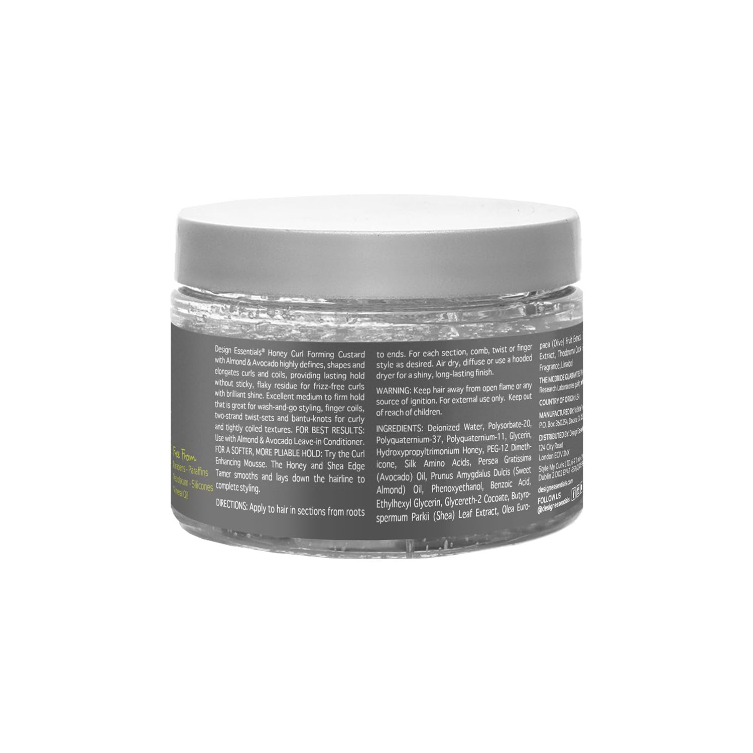 Almond & Avocado Honey Curl Foaming Custard