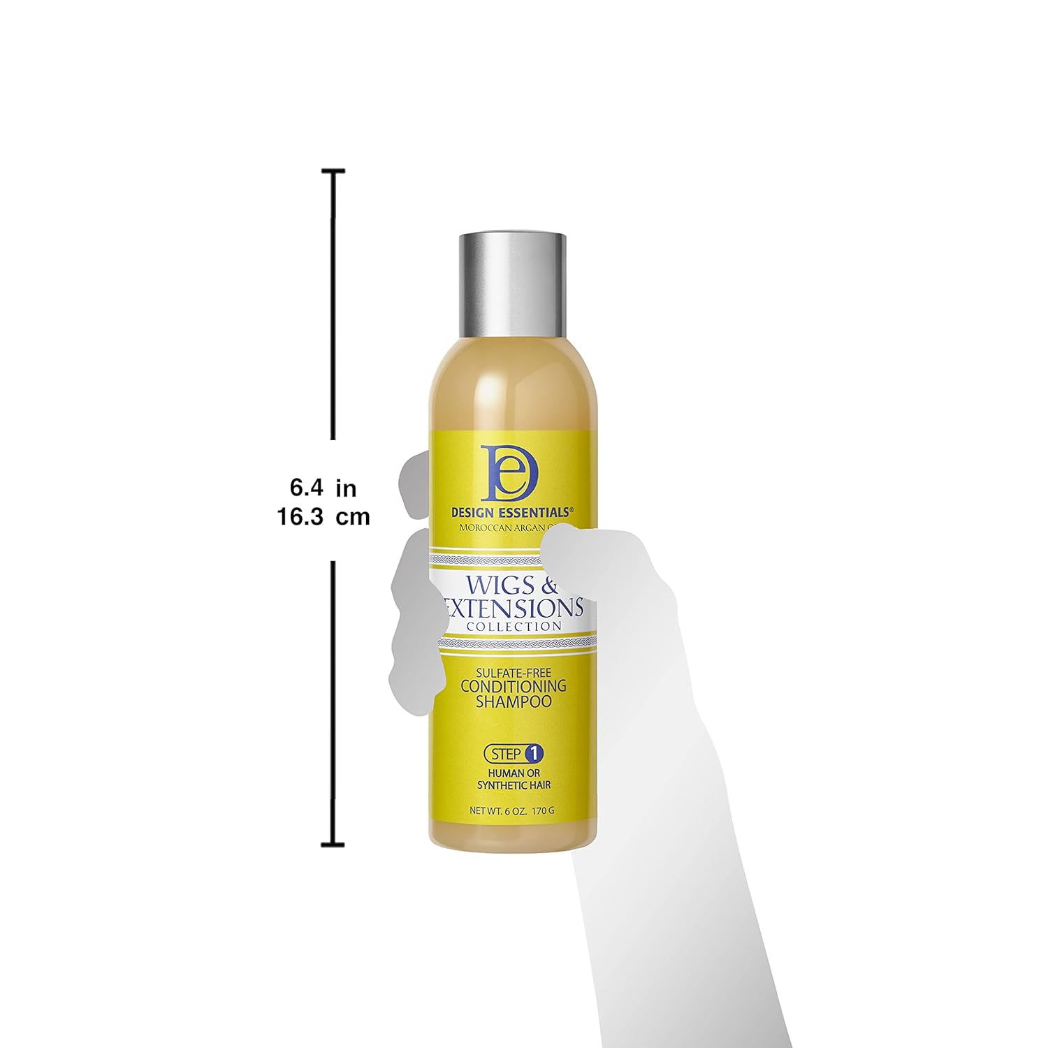 Wigs & Extensions Collection Sulfate Free Conditioning Shampoo Step 1