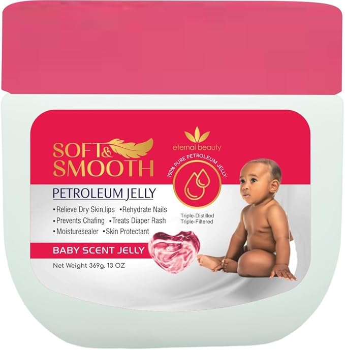 Soft & Smooth Petroleum Jelly Baby Scent Jelly