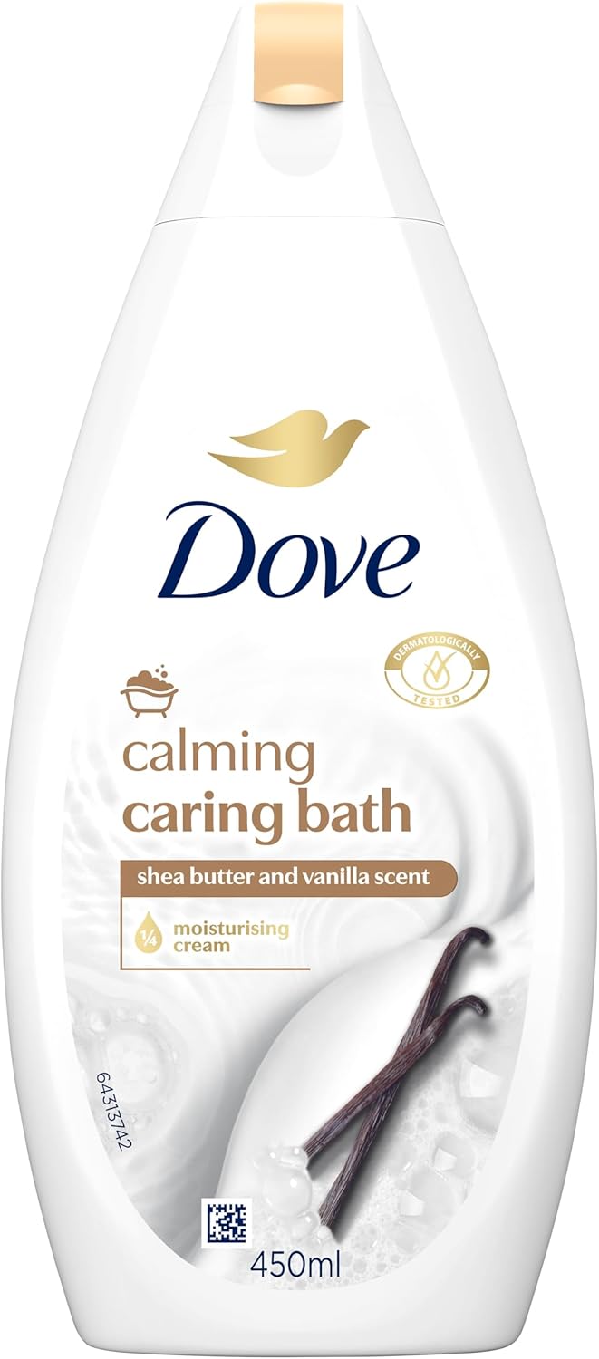 Calming Caring Bath Shea Butter And Vanilla Scent