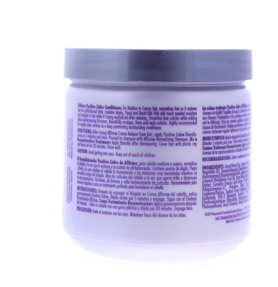 Possitive Link Conditioner With Argan, Pequi & Buriti Oils For Medium To Coarse Hair