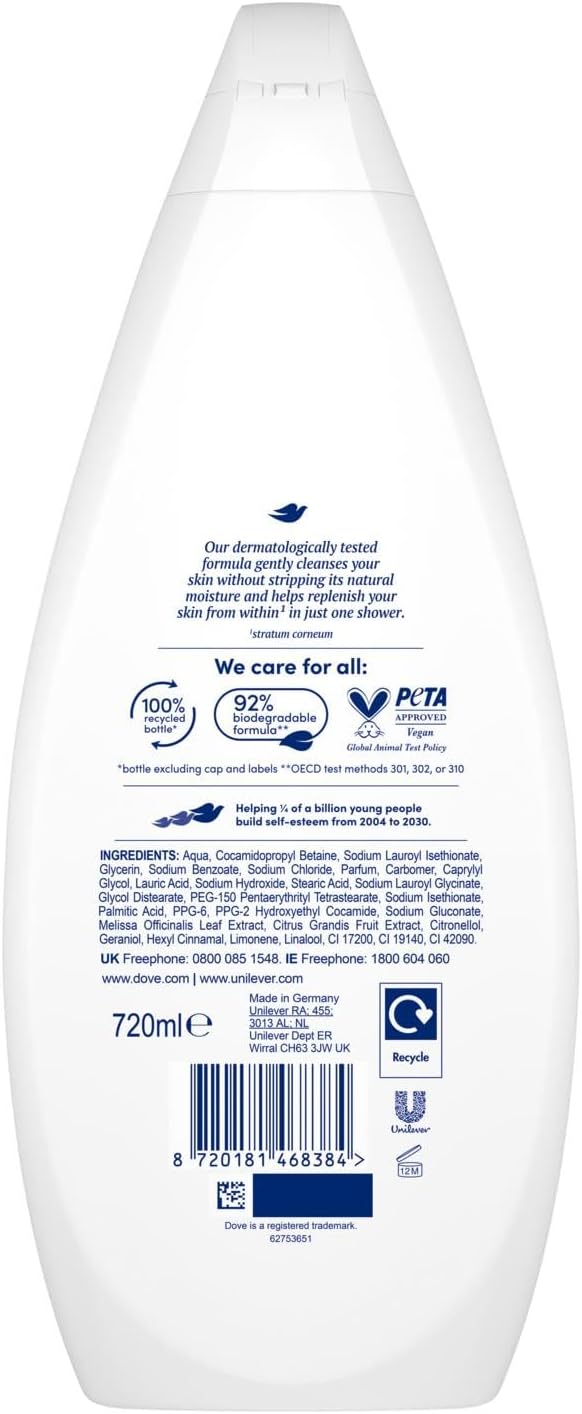 Fruity Nourish Gently Cleanses For Instantly Softer,Smoother Skin 0% Sulfate Sles Body Wash