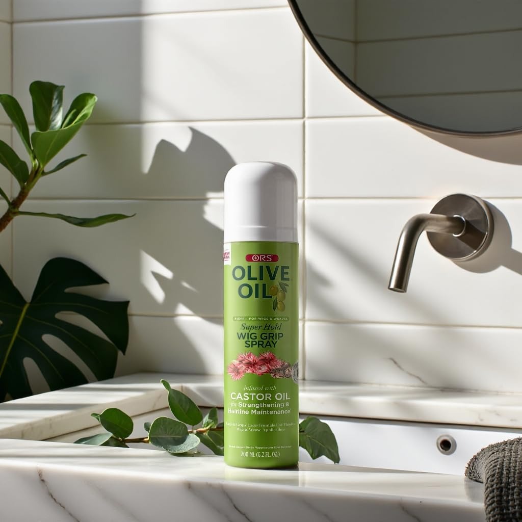 Olive Oil Super Hold Wig Grip Spray