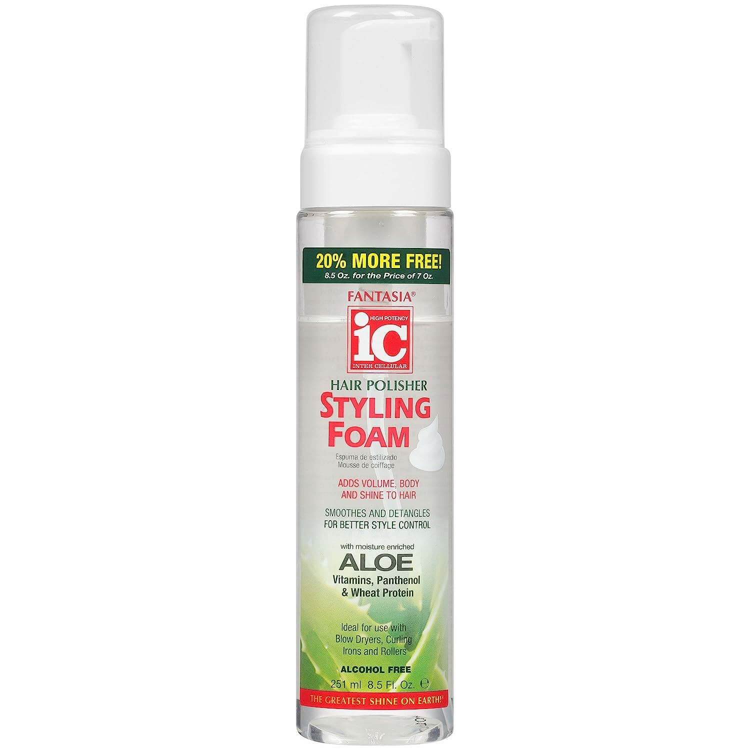 Hair Polisher Mist With Moisture Enriched Aloe