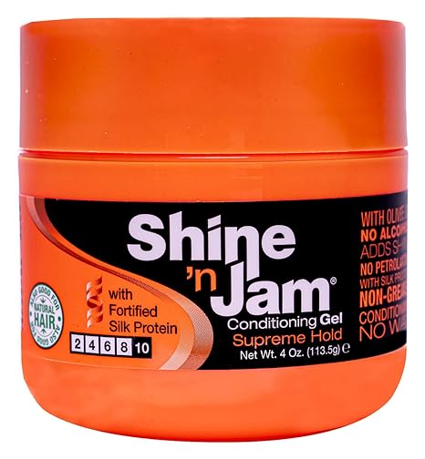 Shine N Jam Supreme Hold Conditioning Gel With Fortified Silk Protein