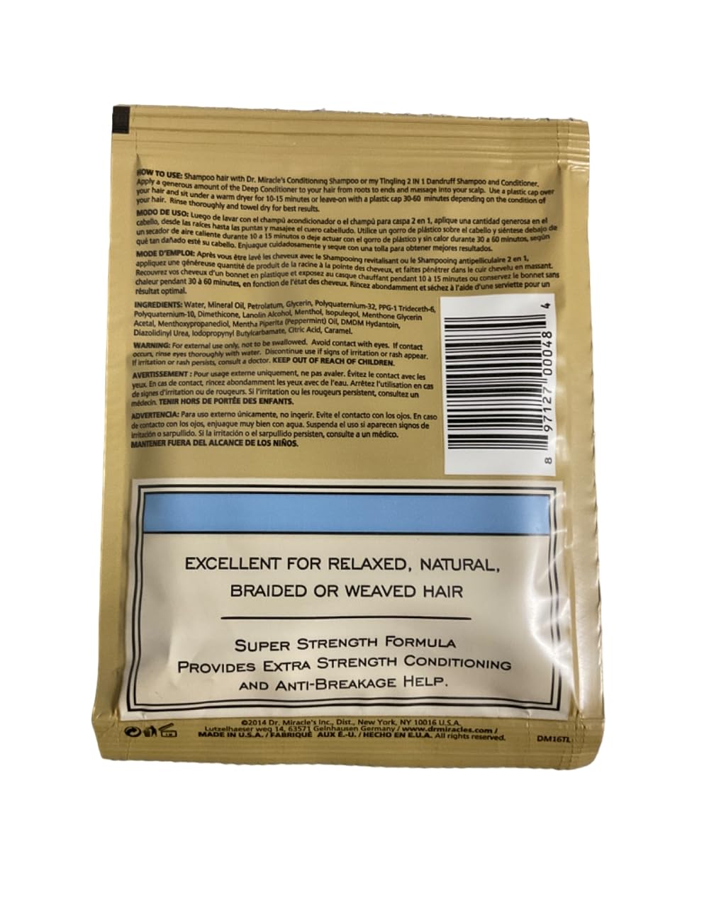 Cleans & Condition Regular Strength Deep Conditioner