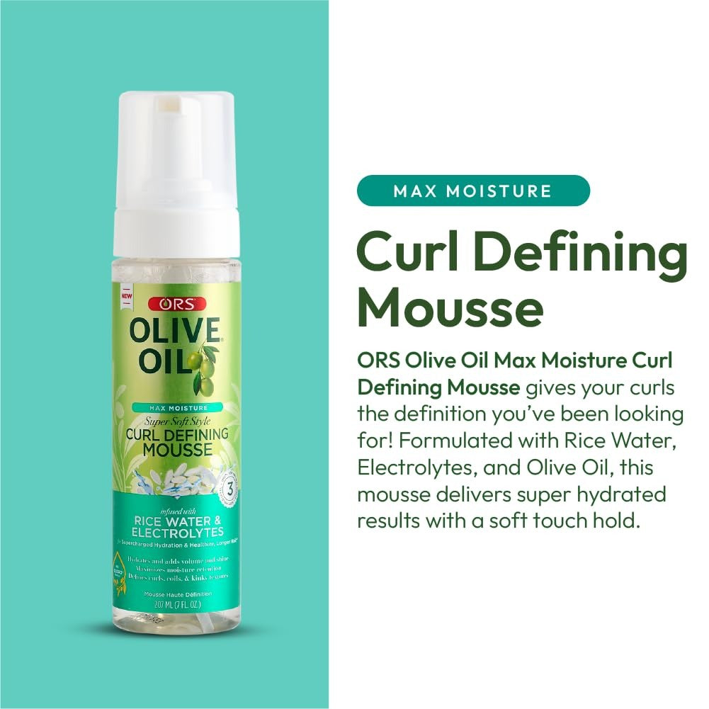Olive Oil Curl Defining Mousse
