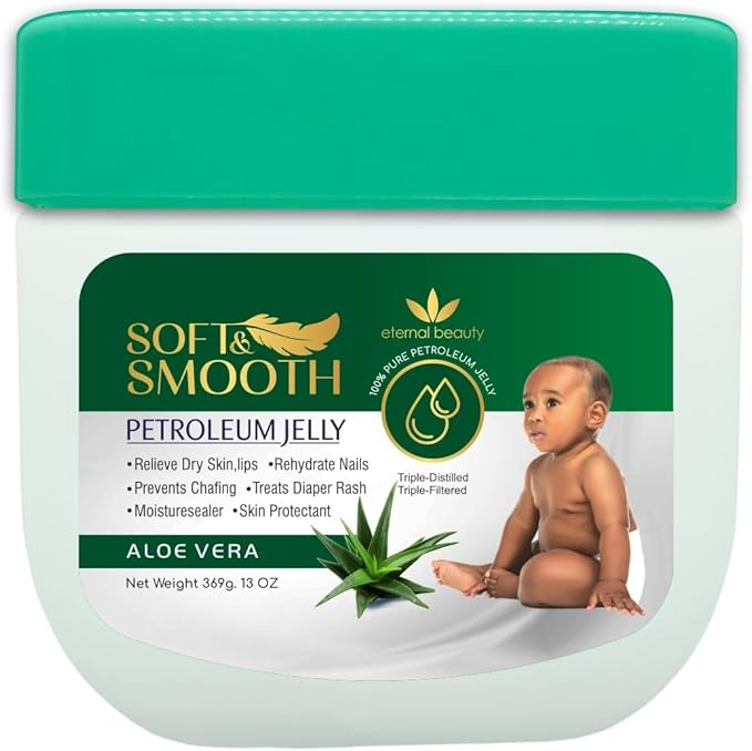 100% Pure Petroleum Jelly Aloe Vera