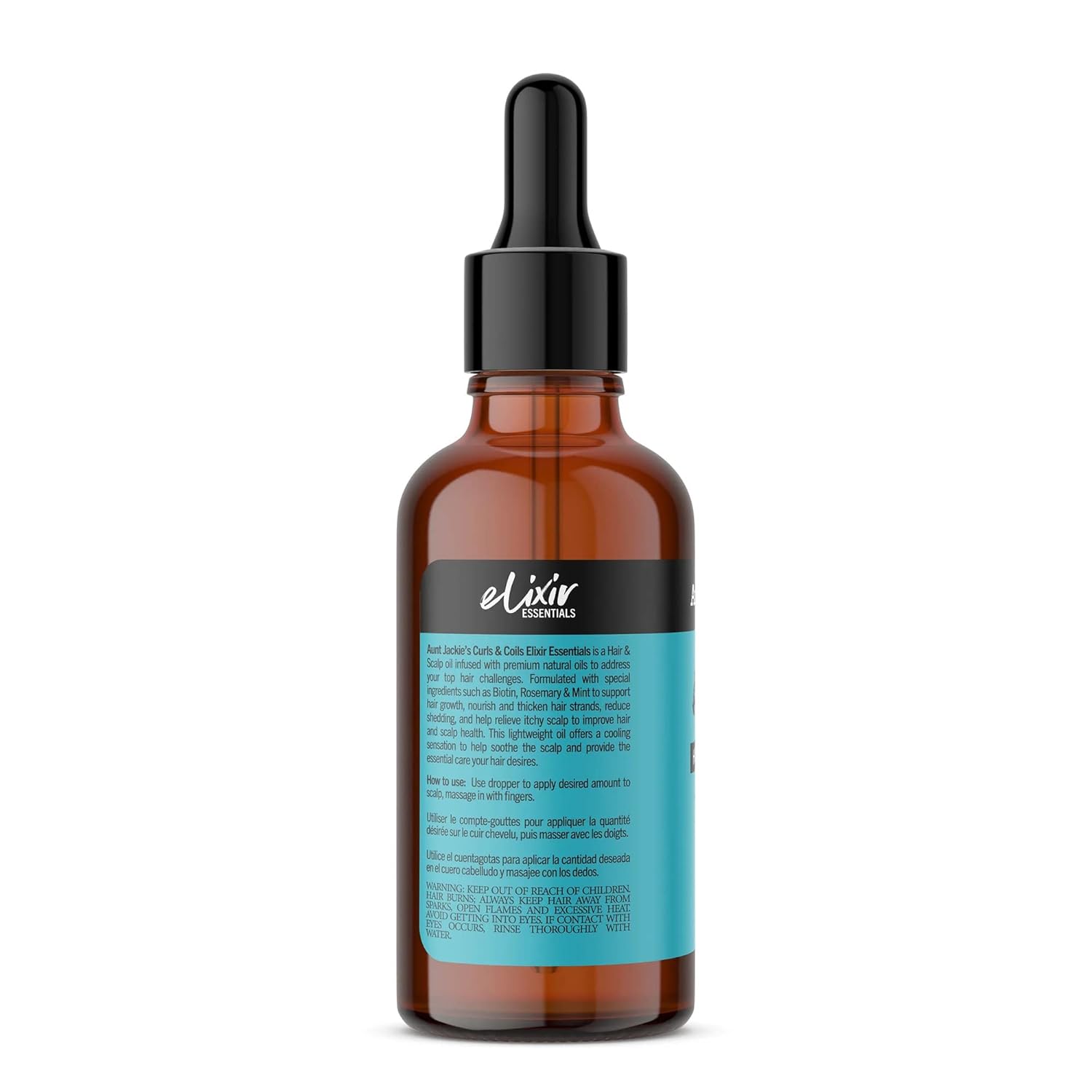 Elixir Essentials Hair & Scalp Oil Enriched With Biotin, Rosemary & Mint