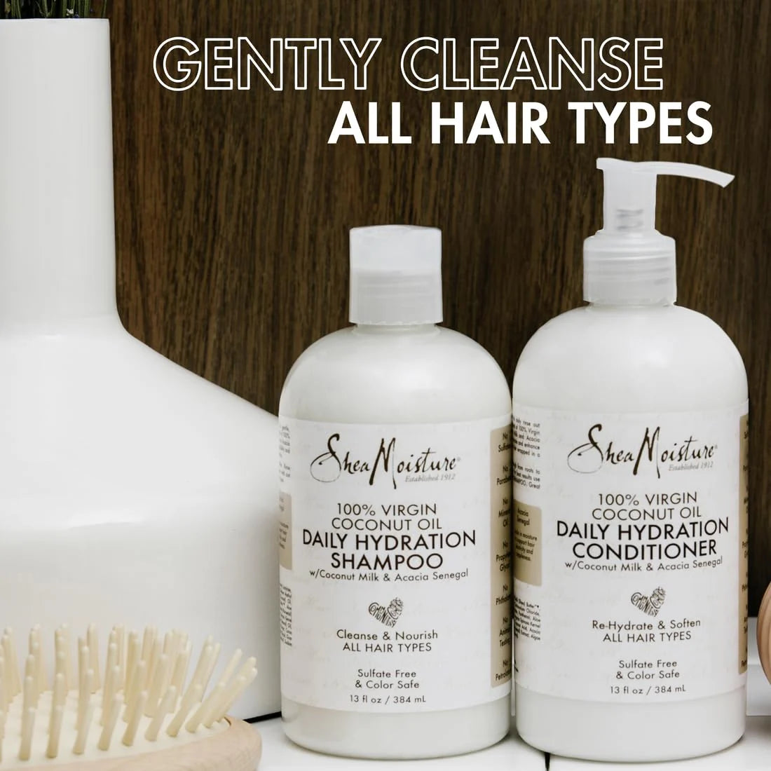 100% Virgin Coconut Oil Daily Hydration Shampoo