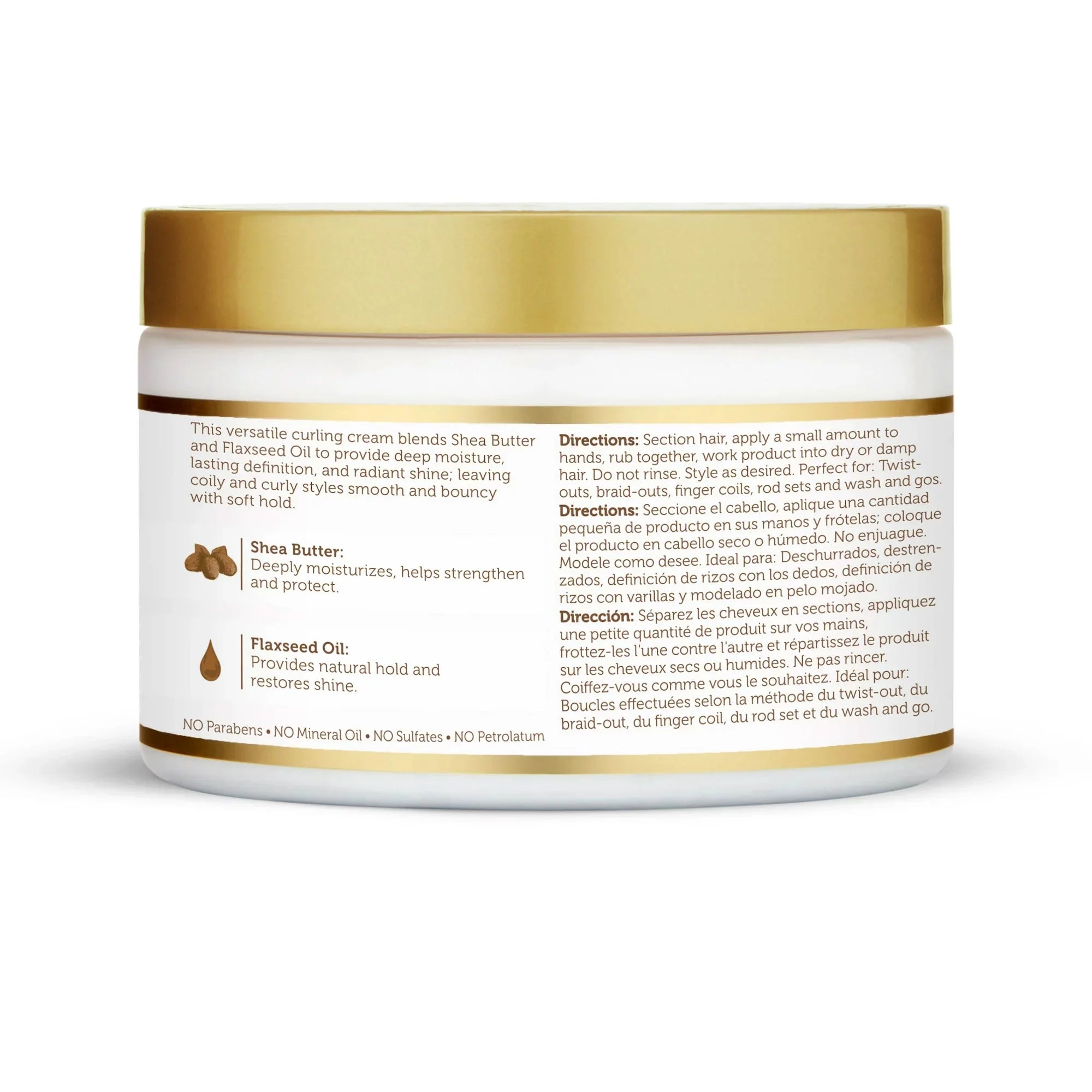 Moisture Miracle Shea Butter & Flaxseed Oil Moisturize & Define Curling Cream