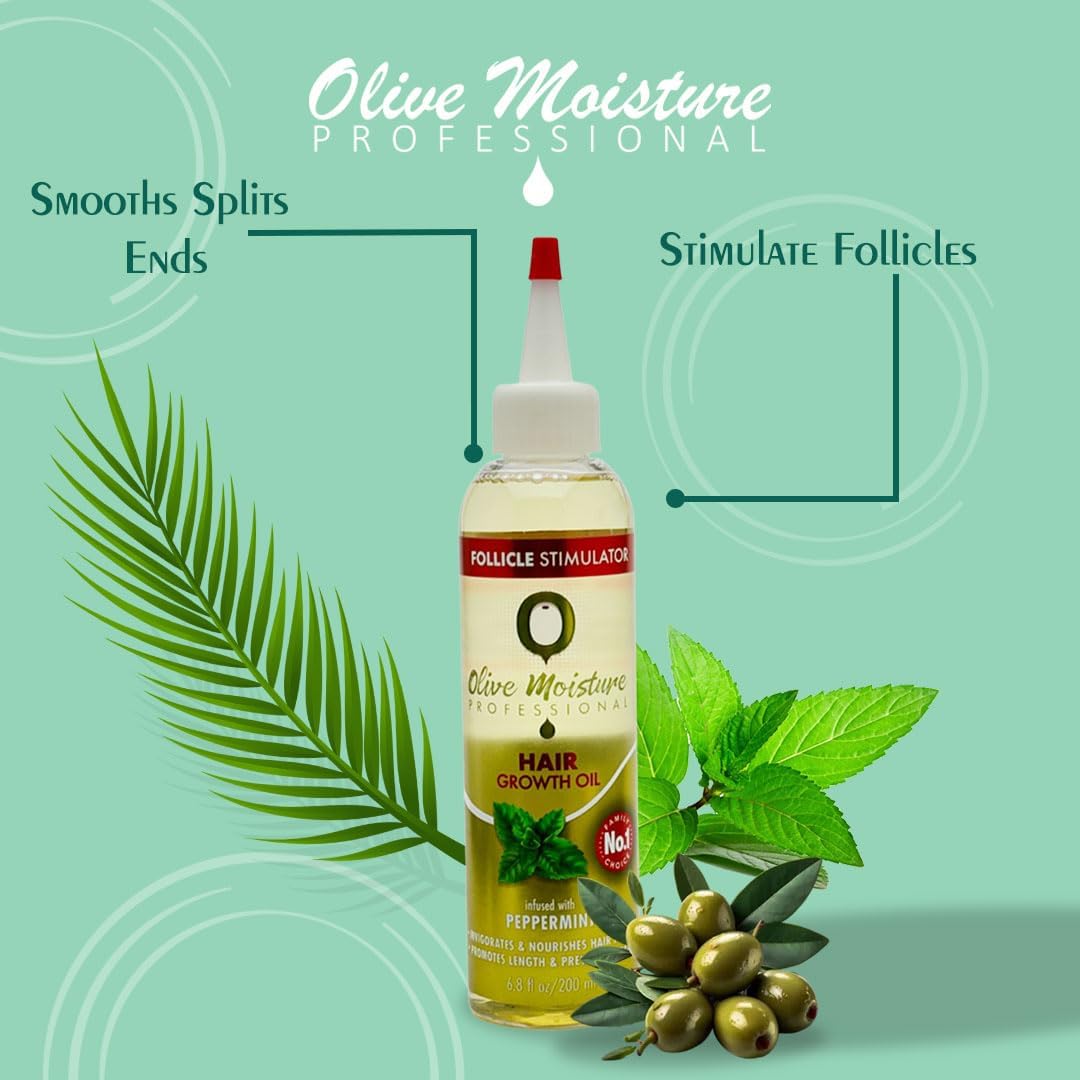 Hair Growth Oil Infused With Peppermint