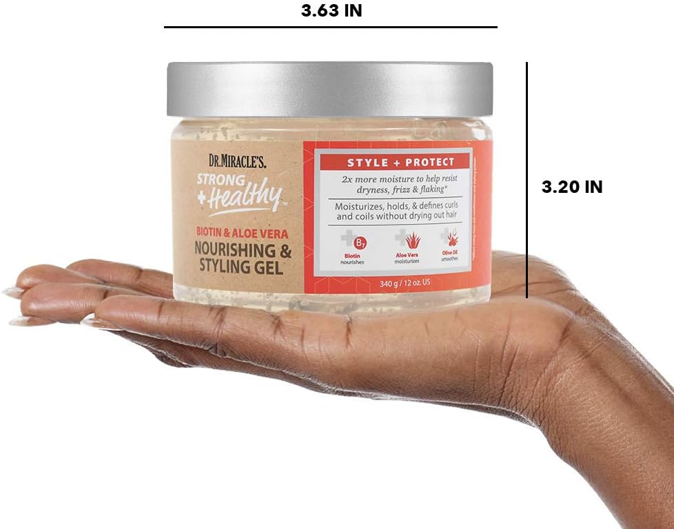Strong & Healthy Biotin & Aloe Vera Nourishing & Styling Gel