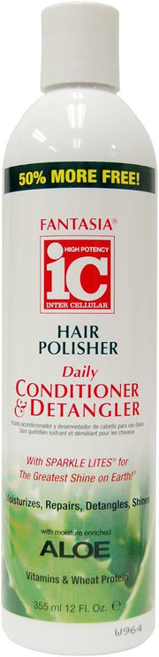 Hair Polisher Daily Conditioner & Detangler Enriched With Aloe