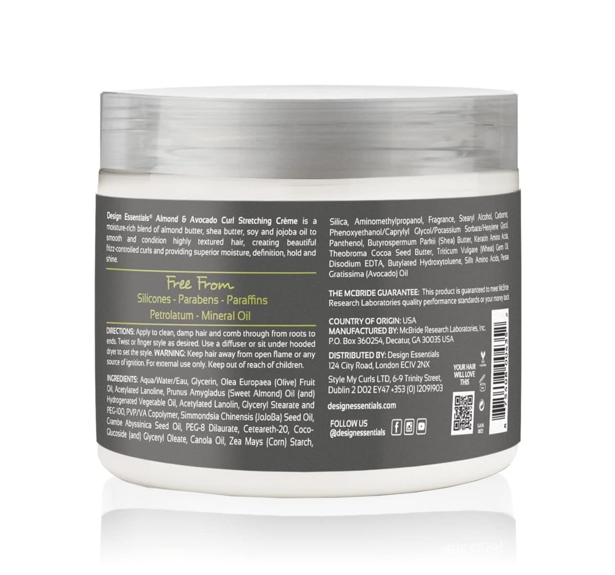 Almond & Avocado Curl Stretching Creme