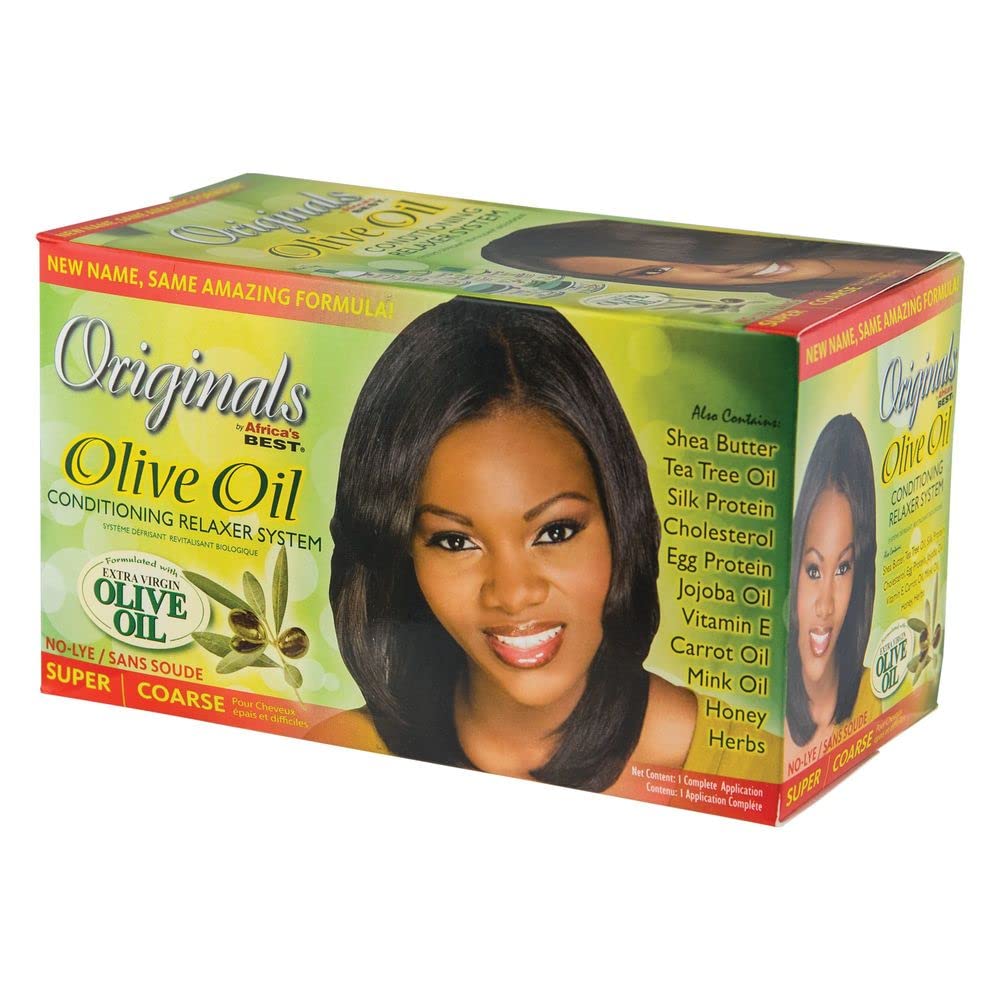 Olive Oil Conditioning Relaxer System