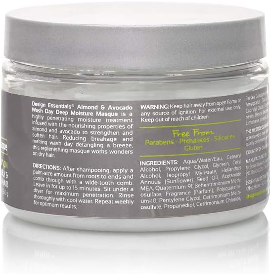 Almond & Avocado Wash Day Deep Moisture Masque