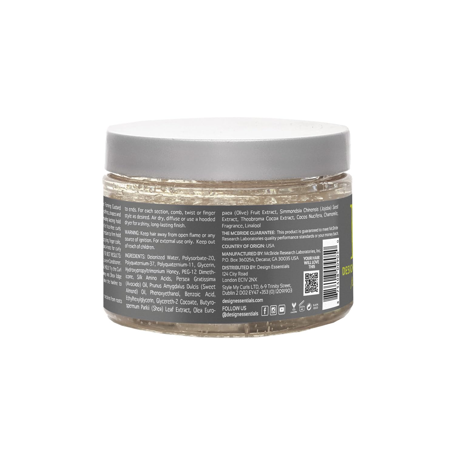Almond & Avocado Honey Curl Foaming Custard