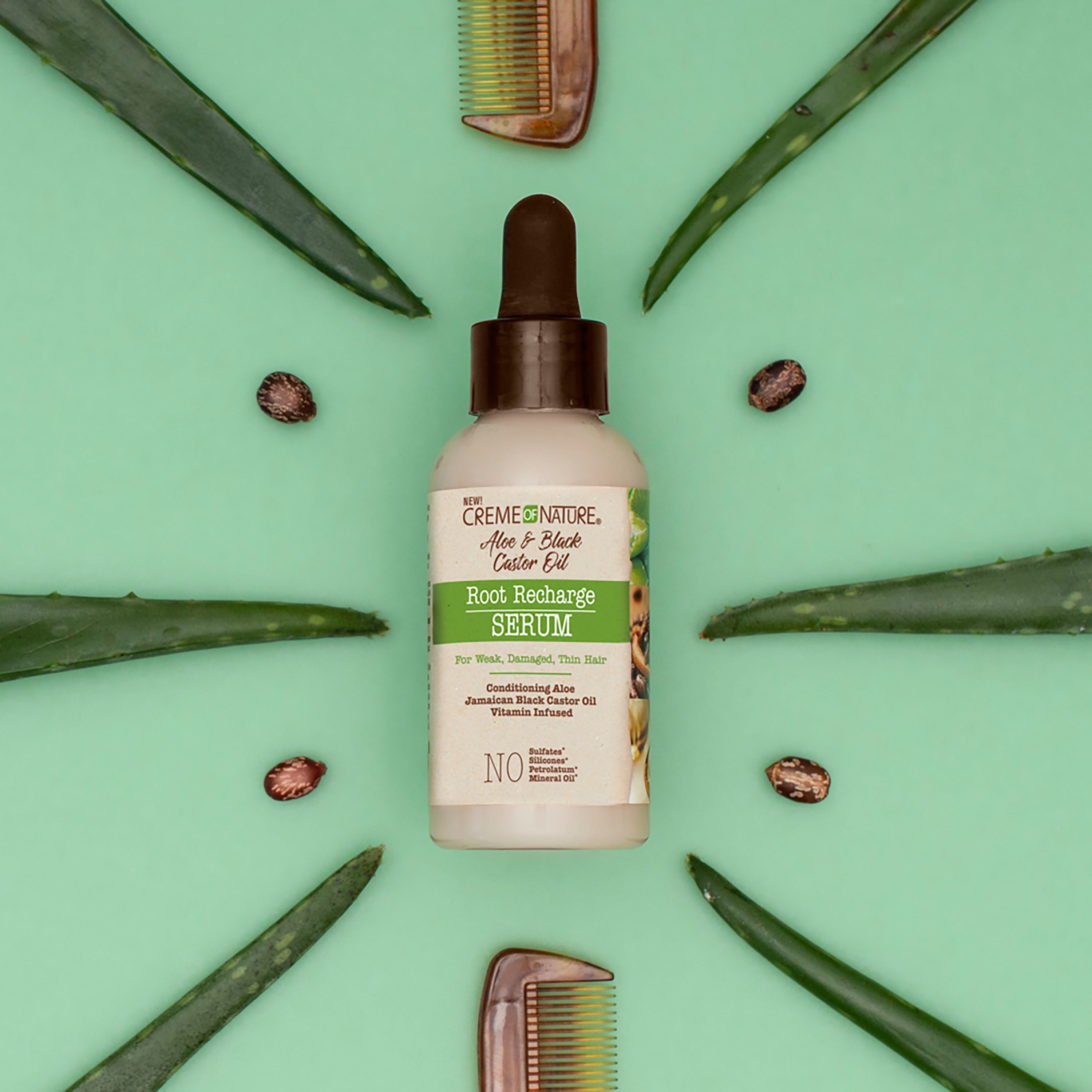 Aloe & Black Castor Oil Serum