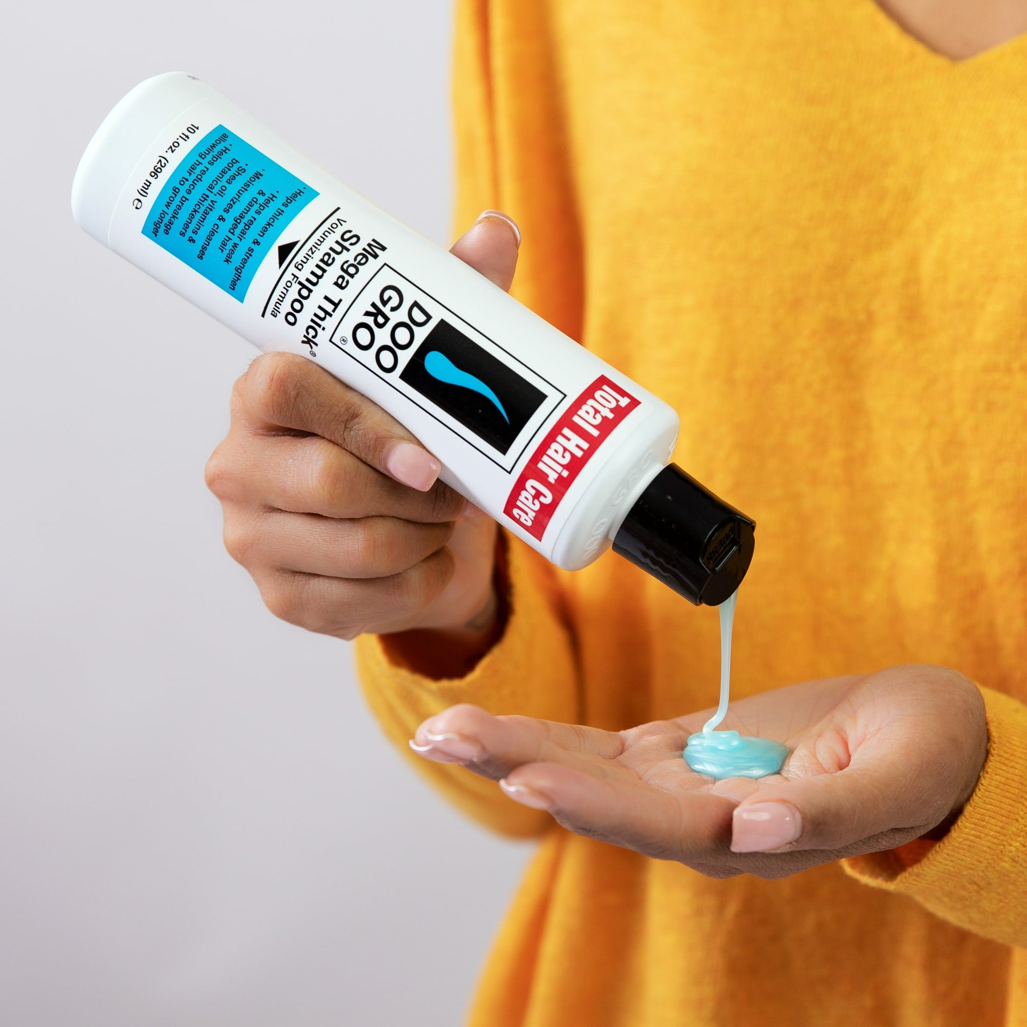 Mega Thick Shampoo Volumizing Formula