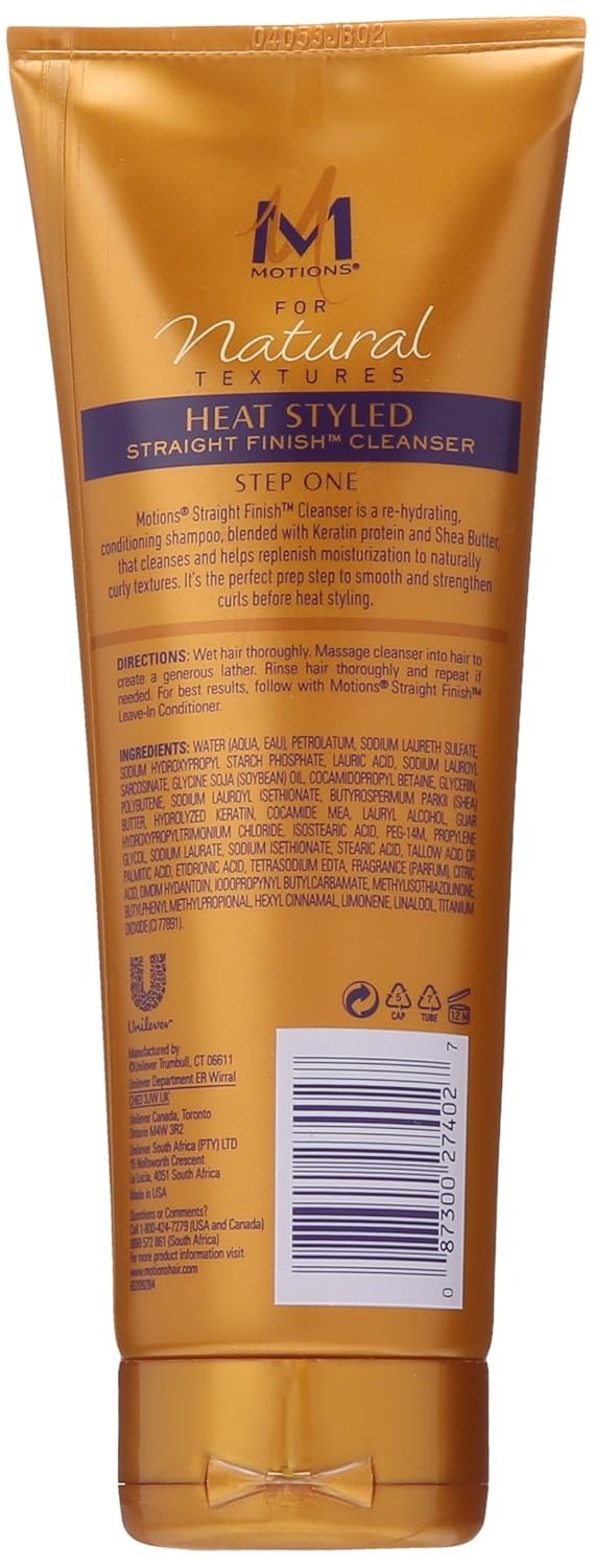 Heat Styled Straight Finish Cleanser