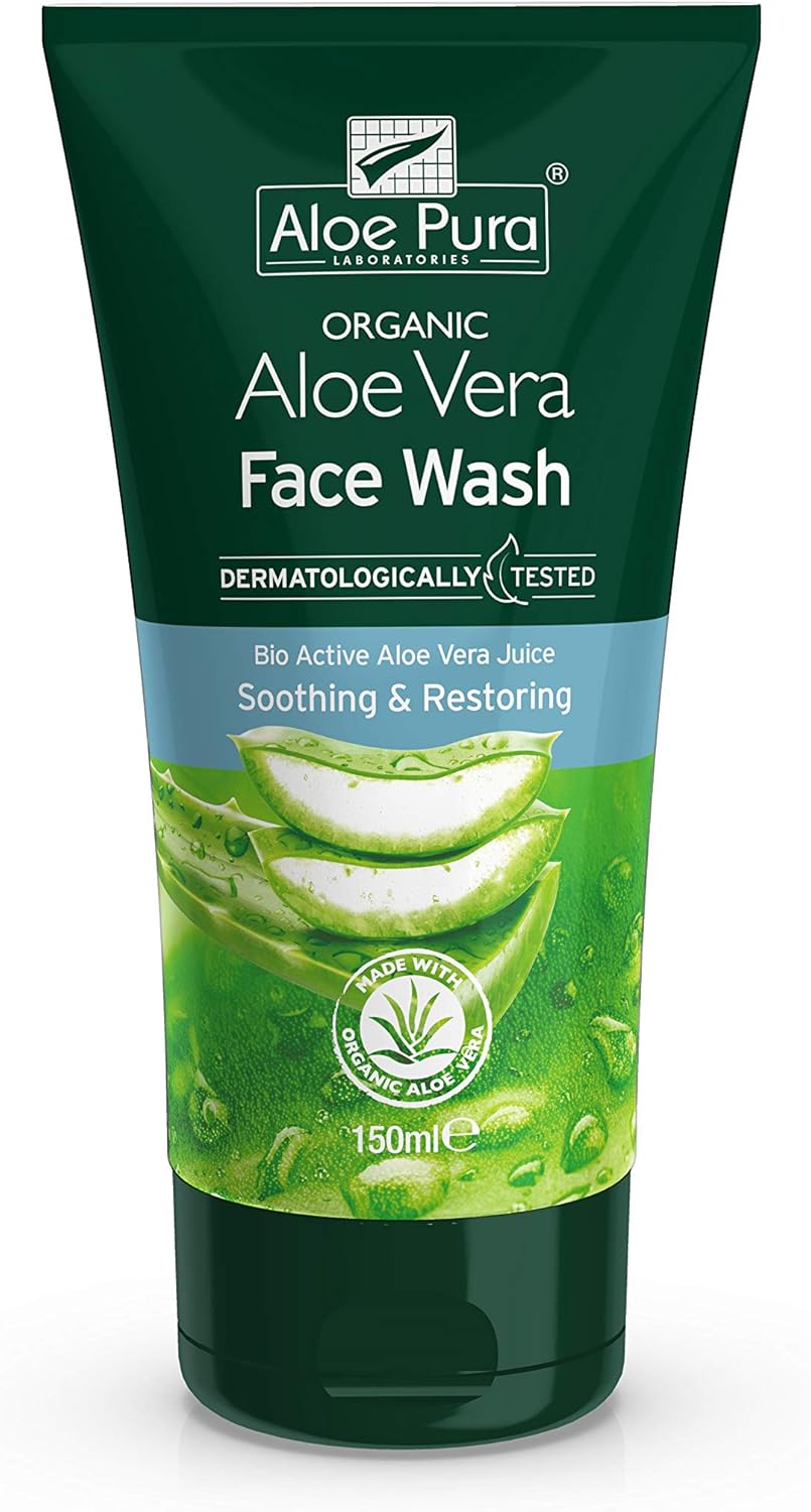 Organic Aloe Vera Face Wash