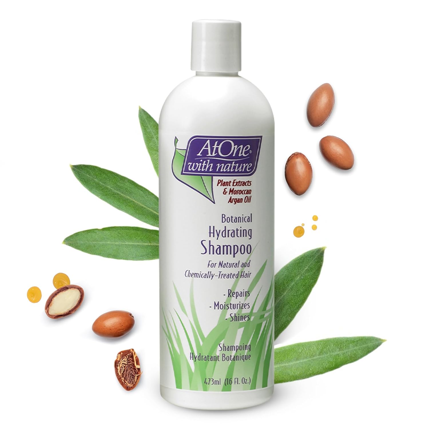 Botanical Hyrdrating Shampoo For Natural And Chemically Treated Hair