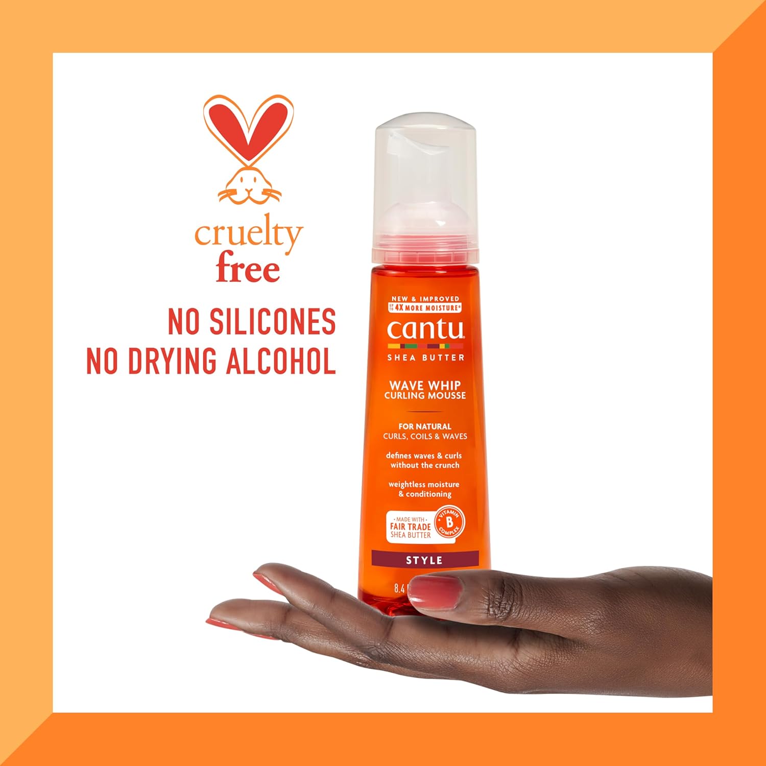 Shea Butter Wave Whip Curling Mousse