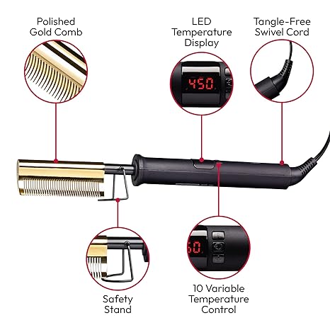 Hot Styler Pressing Comb