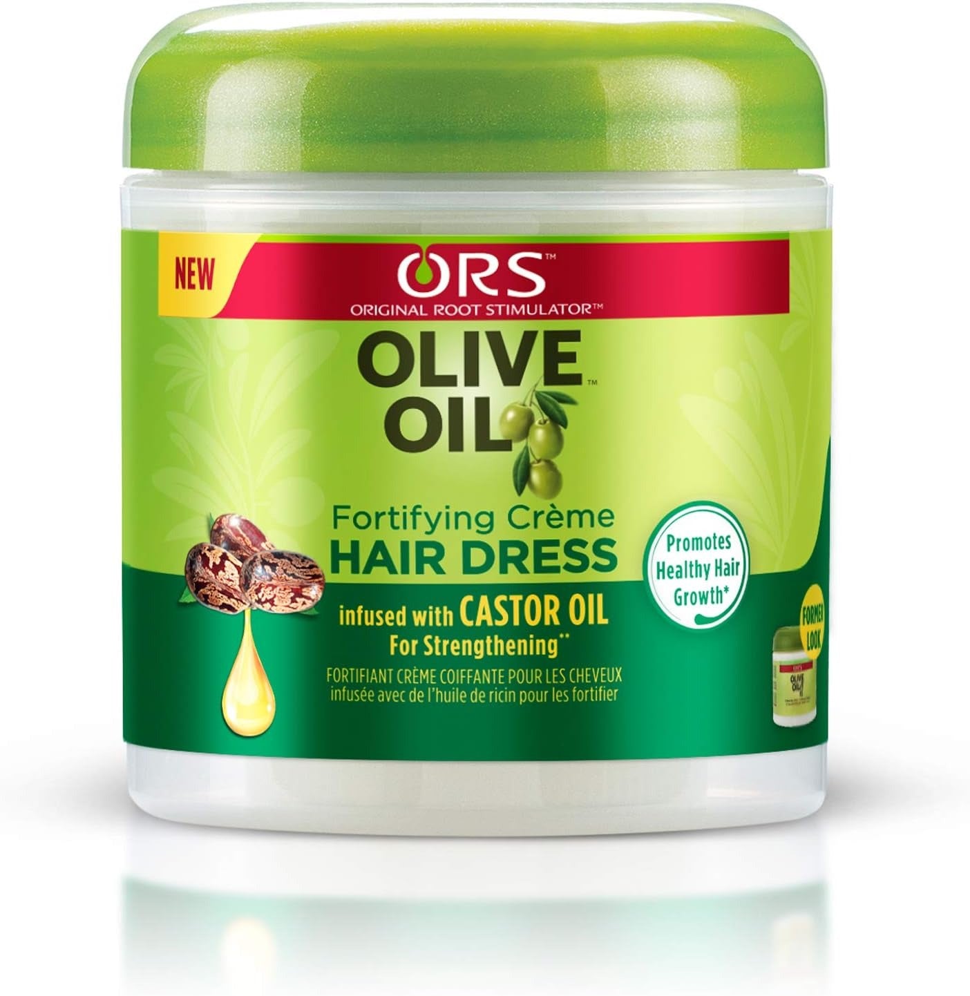 Olive Oil Fortifying Hair Creme Infused With Castor Oil