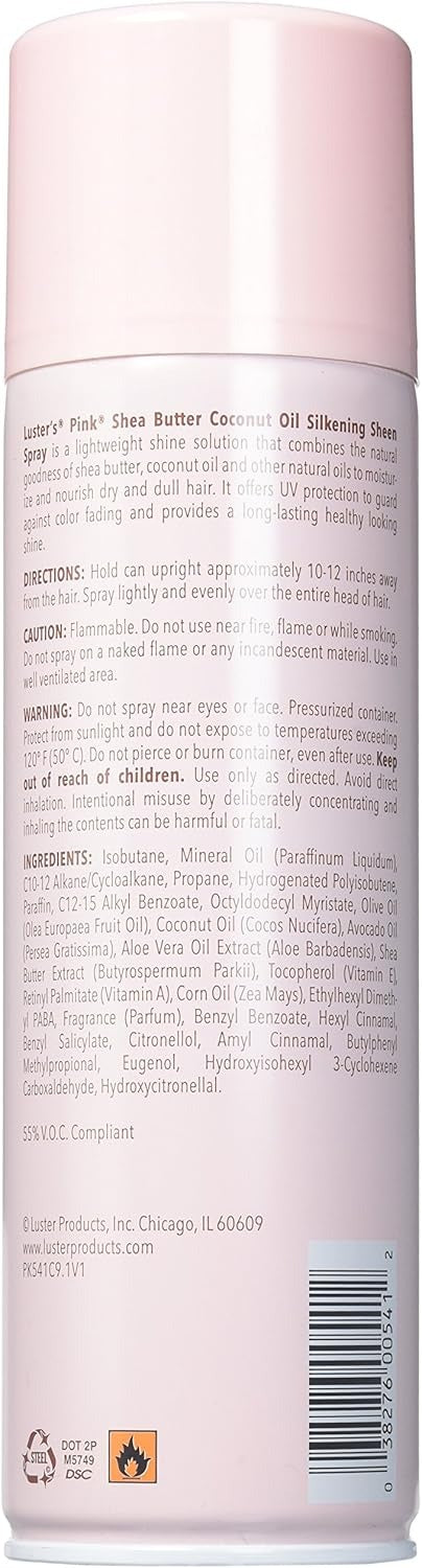 Shea Butter & Coconut Oil Silkening Sheen Spray