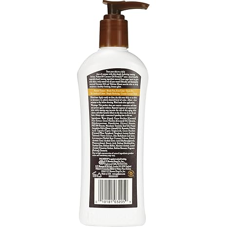 Natural Bronze Body Lotion With Vitamin E