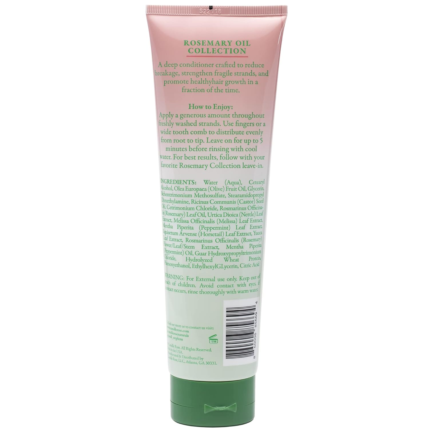 Rosemary Oil 5 Miniute Strengthening Hair Mask