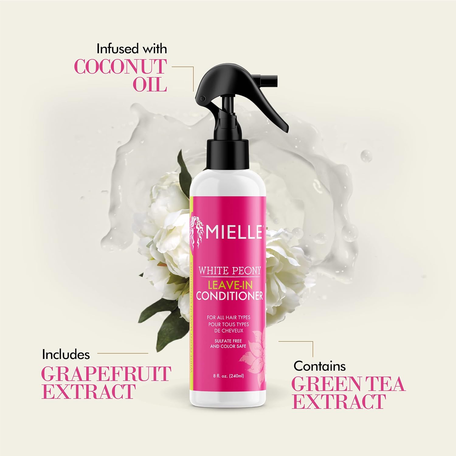 White Peony Leave In Conditioner For All Hair Types