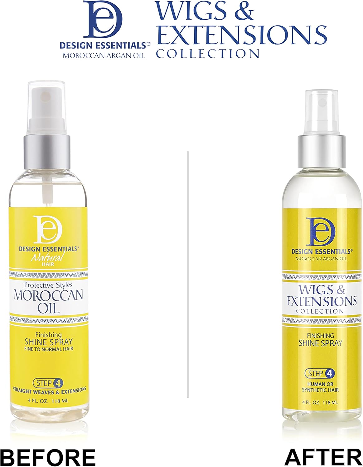 Wigs & Extensions Collection Finishing Shine Spray Step 4