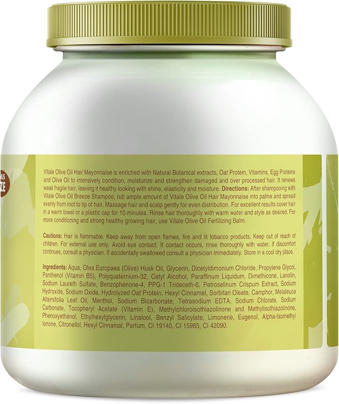 Hair Mayonnaise With Oat Protein & Pro Vitamins