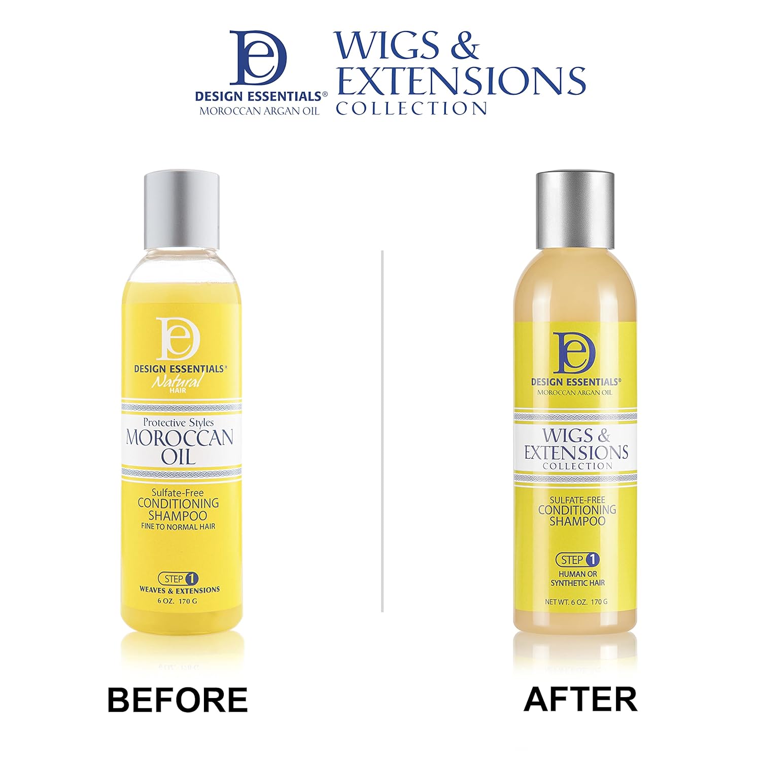 Wigs & Extensions Collection Sulfate Free Conditioning Shampoo Step 1