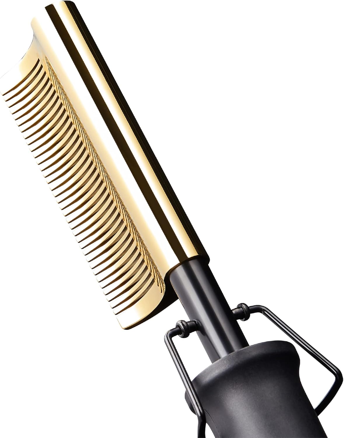 Hot Styler Pressing Comb Curved Teeth