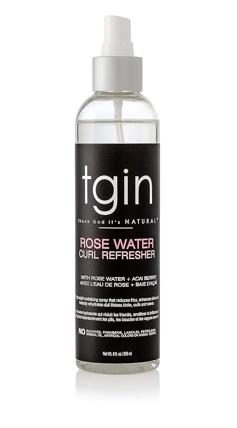 Rose Water Curl Refresher With Rose Water + Acai Berry