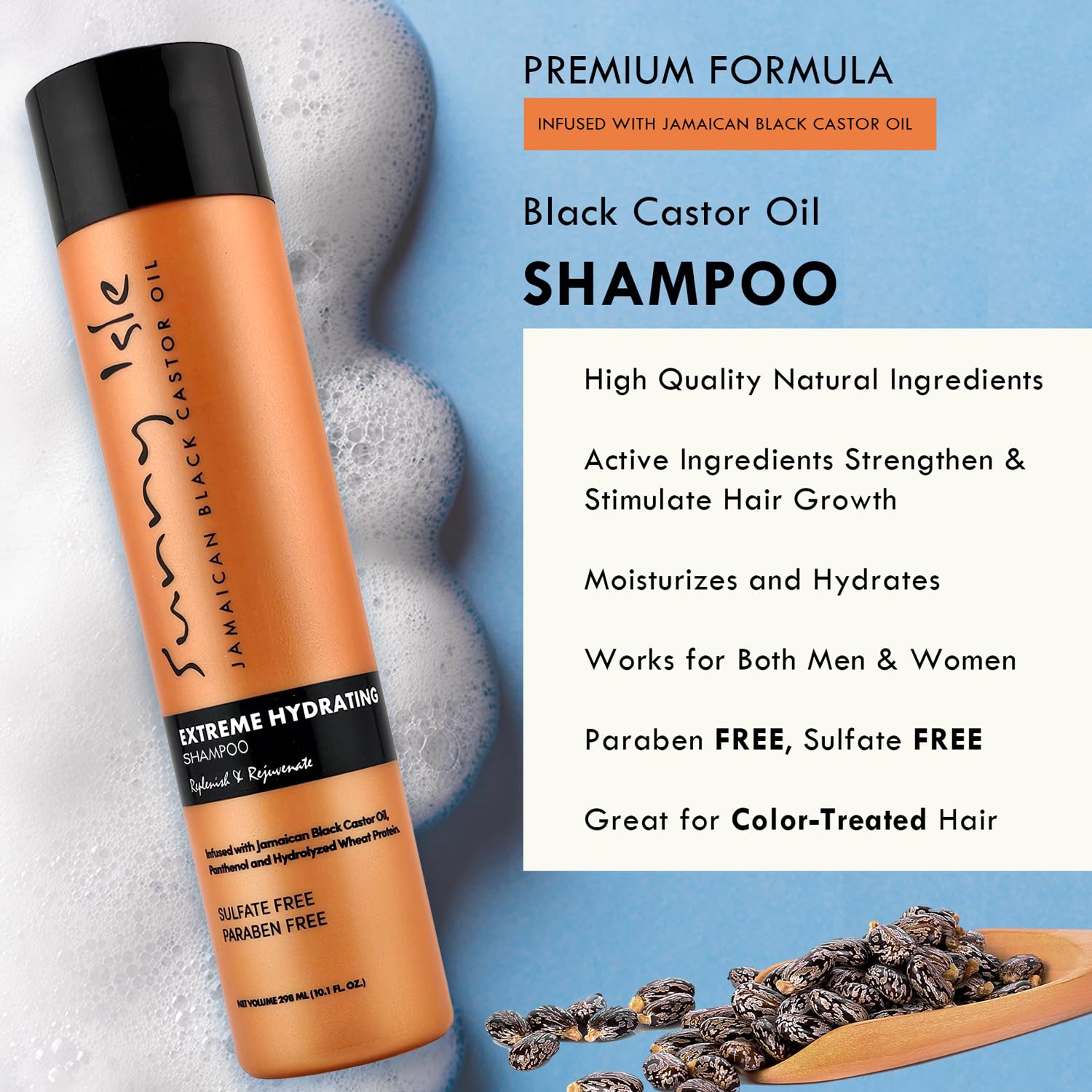 Jamaican Black Castor Oil Extreme Hydrating Shampoo