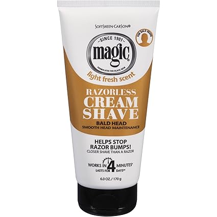 Razorless Shave Cream Bald Head Smooth Head Maintenance
