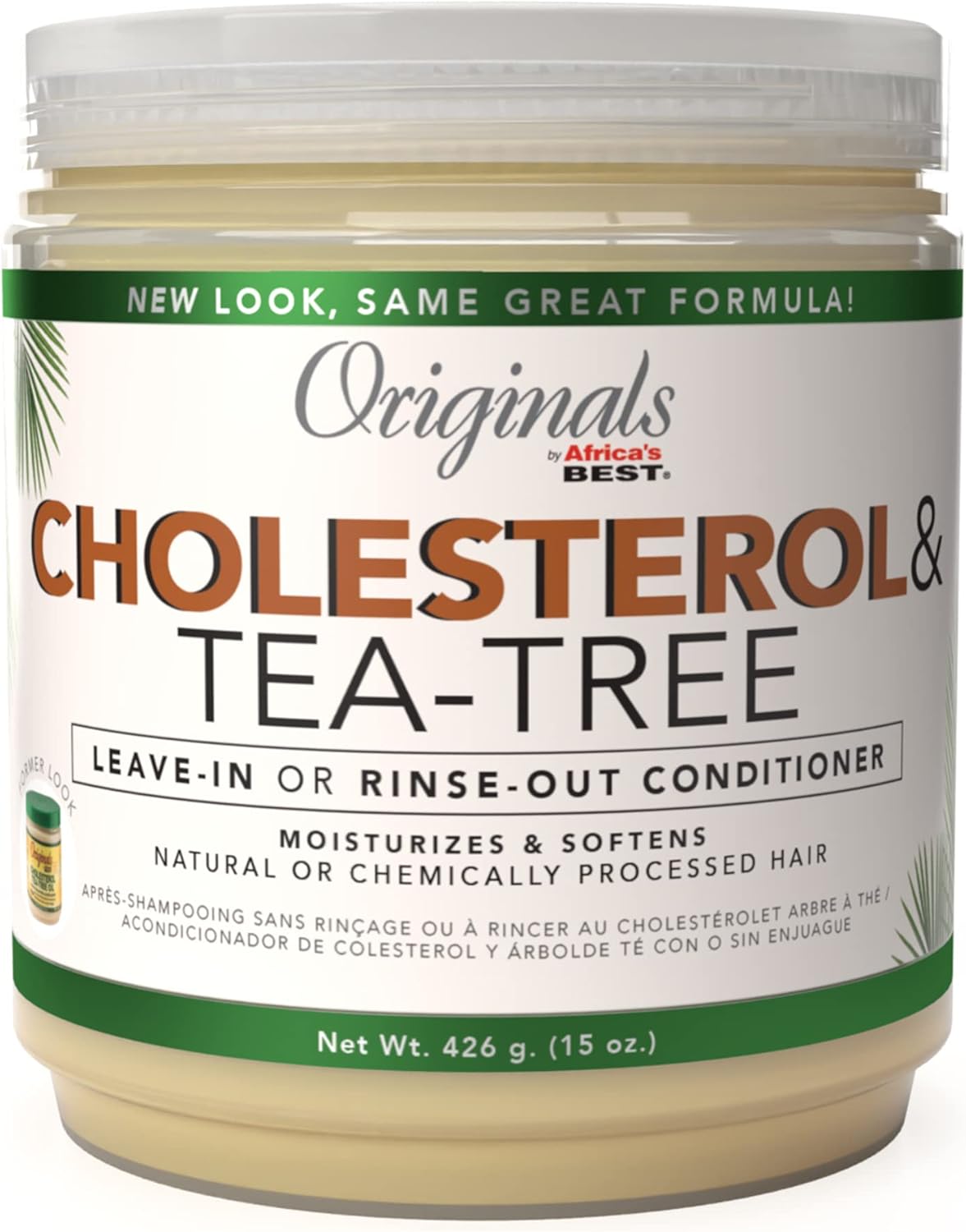 Cholestral & Tea Tree Leave In Or Rinse Out Conditioner