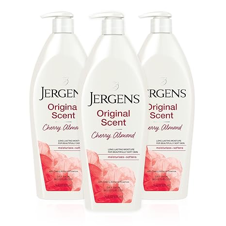 Original Scent Body Lotion Cherry Almond Long Lasting Moisture For Beautifully Soft Skin