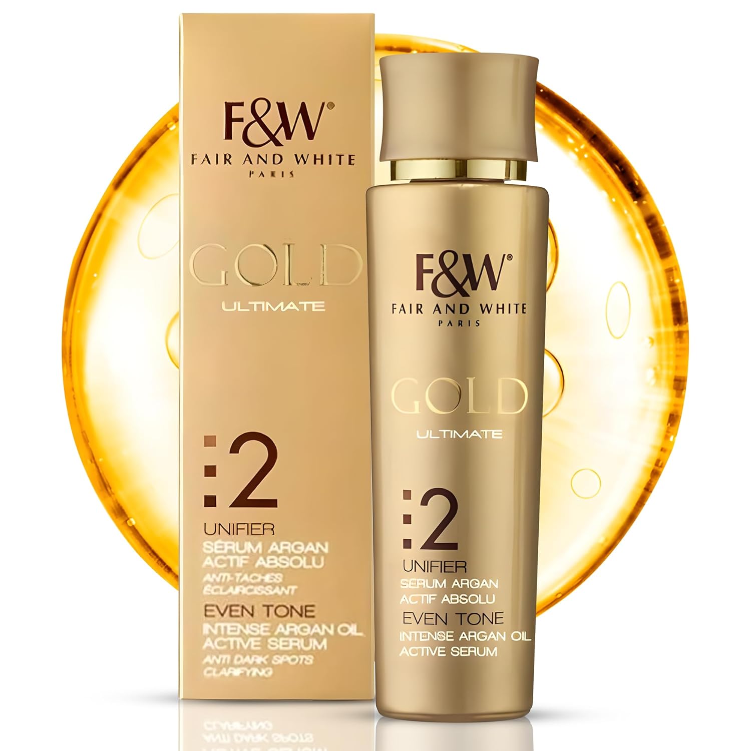 Gold Ultimate 2 Even Tone Intense Argan Oil Active Serum