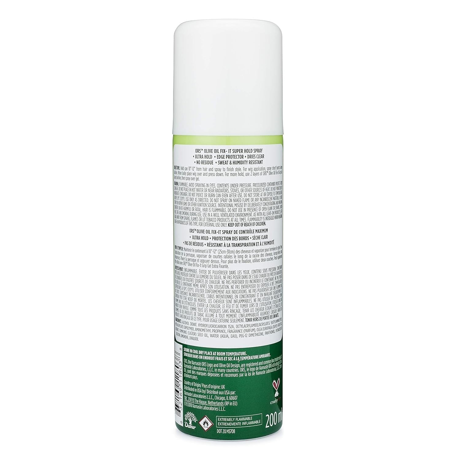 Olive Oil Super Hold Wig Grip Spray